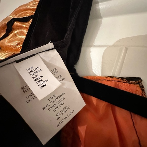 Orange and Black Kids Halloween Costume - Picture 6 of 12